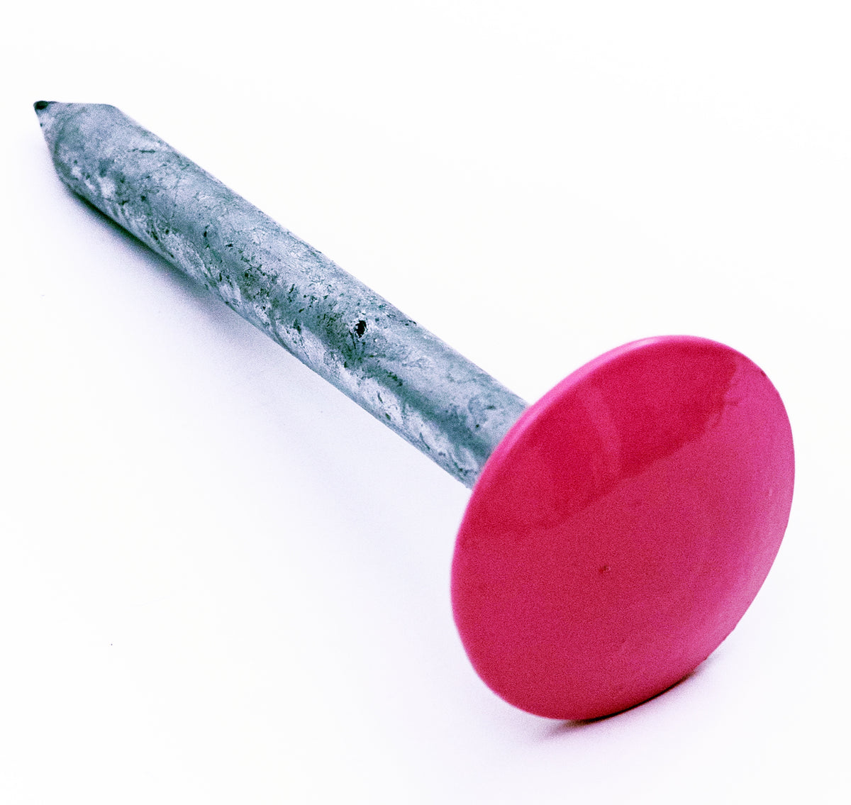 Low Profile Survey Stakes - Hi-Vis Pink - 4 Pack